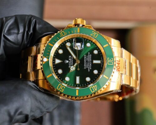 Rolex Submariner Gold Replica - 6