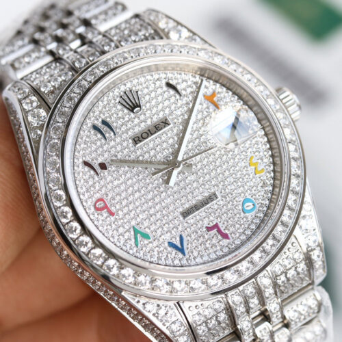Rolex Iced Out #003 Replica - 5