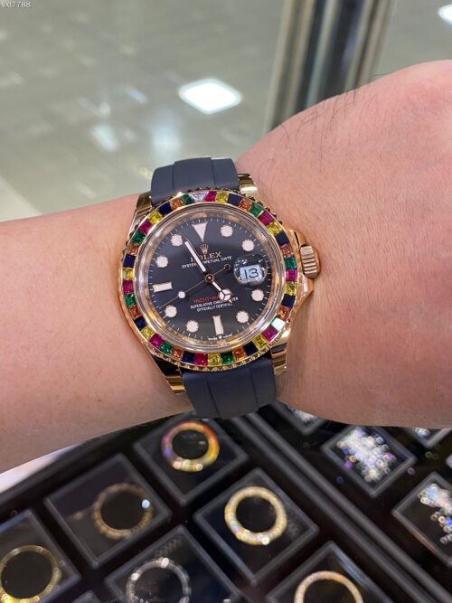 Rolex YACHT MASTER RAINBOW (mechanical automatic) Replica - 8