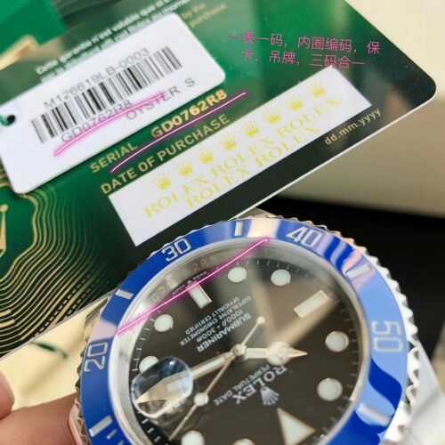 Rolex Submariner m126619lb-0003 Replica - 6