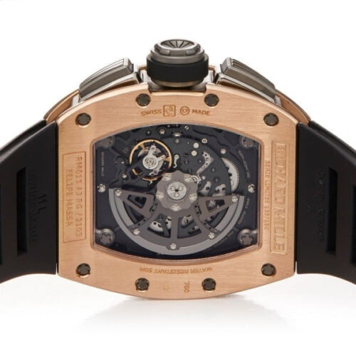 Richard Mille RM 011-03 Rose Gold Flyback Chronograph Replica - 3