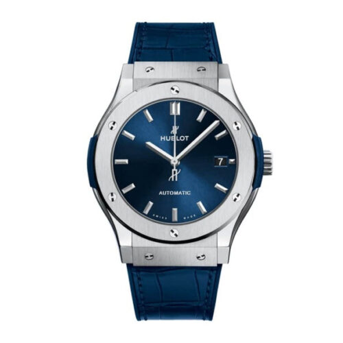 Classic Fusion Automatic Blue Sunray Dial Titanium Replica