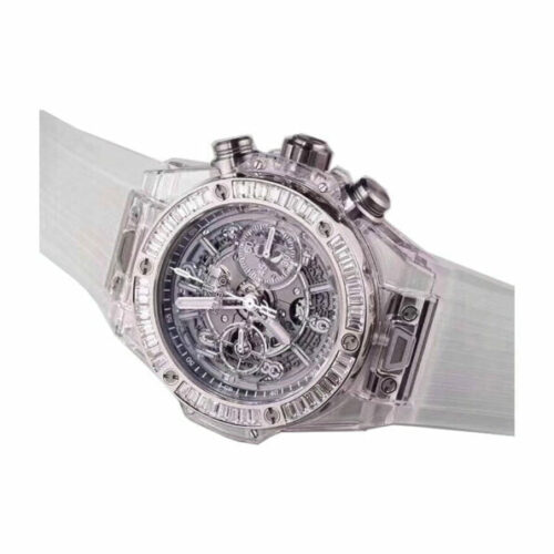 Hublot Big Bang Unico Sapphire Baguettes Replica - 5