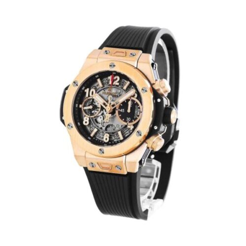 Hublot Big Bang Unico King Gold Flyback Chronograph Skeleton Replica - 6