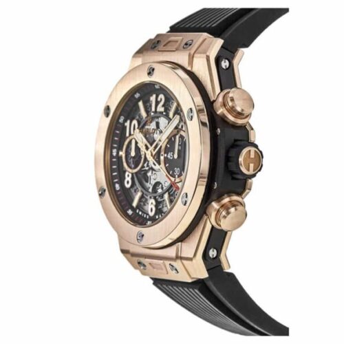 Hublot Big Bang Unico King Gold Flyback Chronograph Skeleton Replica - 5