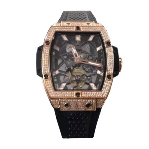 Hublot With Diamonds Black