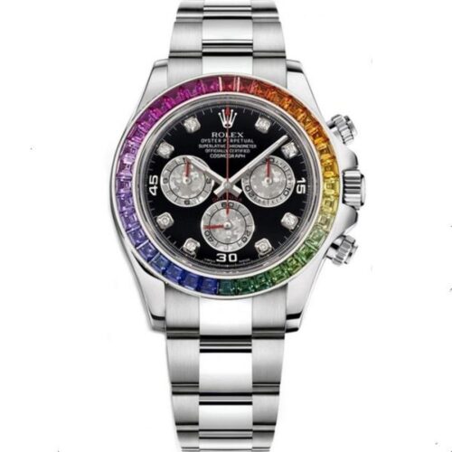 Rolex Daytona Cosmograph Rainbow Series Replica - 11