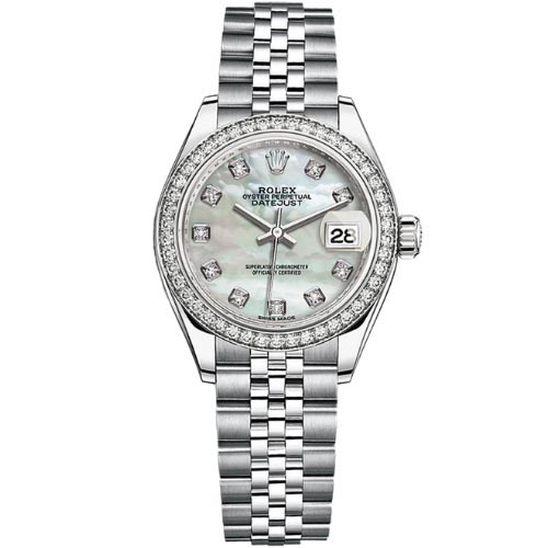 Rolex LADY-DATEJUST 28/31/36 White Mother of Pearl