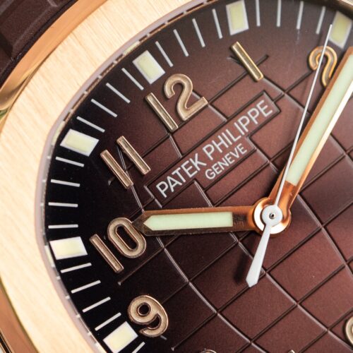 Patek Philippe AQUANAUT Rose Gold (mechanical automatic) Replica - 6