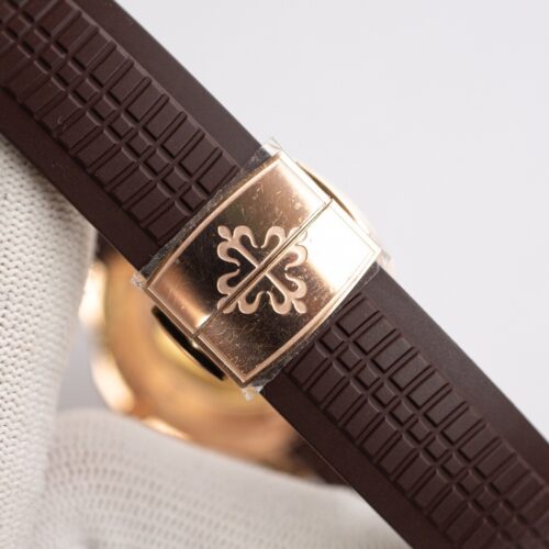 Patek Philippe AQUANAUT Rose Gold (mechanical automatic) Replica - 2