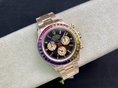 Rolex Daytona Cosmograph Rainbow Series Replica - 6