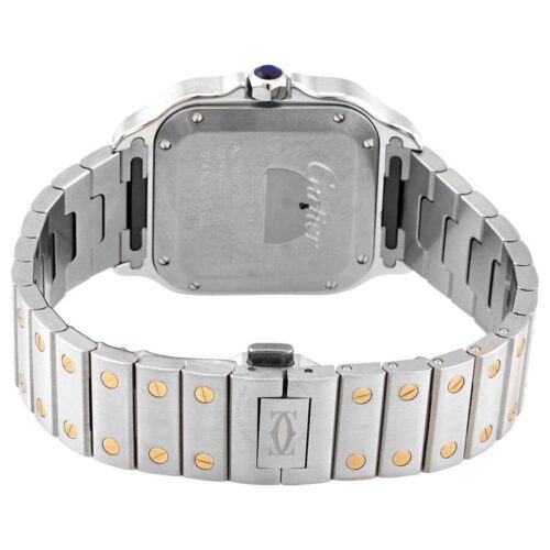 Cartier SANTOS MEDIUM SILVER Replica - 2