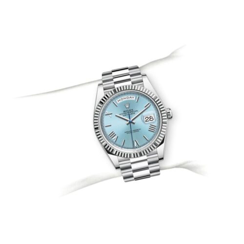 Rolex Day-Date Ice Blue Replica - 4