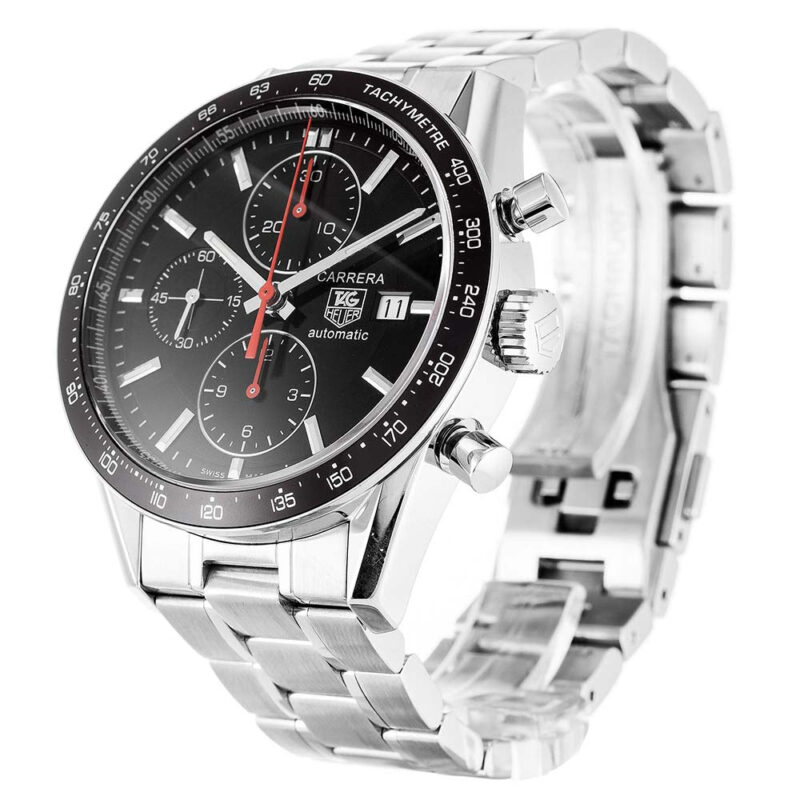 Men Tag Heuer Carrera CV2014.BA0794 Black 2