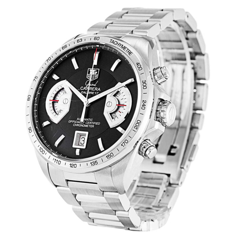 Black Tag Heuer Grand Carrera CAV511A.BA0902 Quartz 11