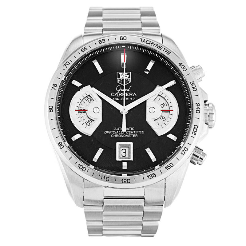 Black Tag Heuer Grand Carrera CAV511A.BA0902 Quartz 10