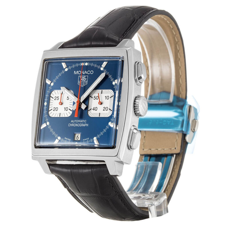 Men Tag Heuer Monaco CW2113.FC6183 Blue 2