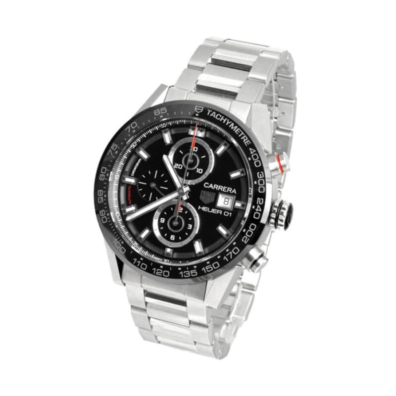 TAG Heuer Carrera Steel Black Replica 2