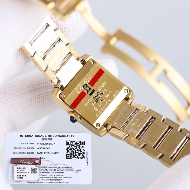 Cartier Tank Française Watch Medium 12