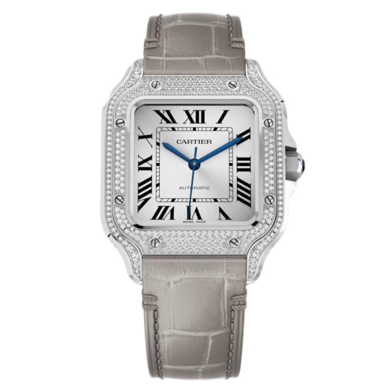 Cartier Santos Medium With Diamond 5
