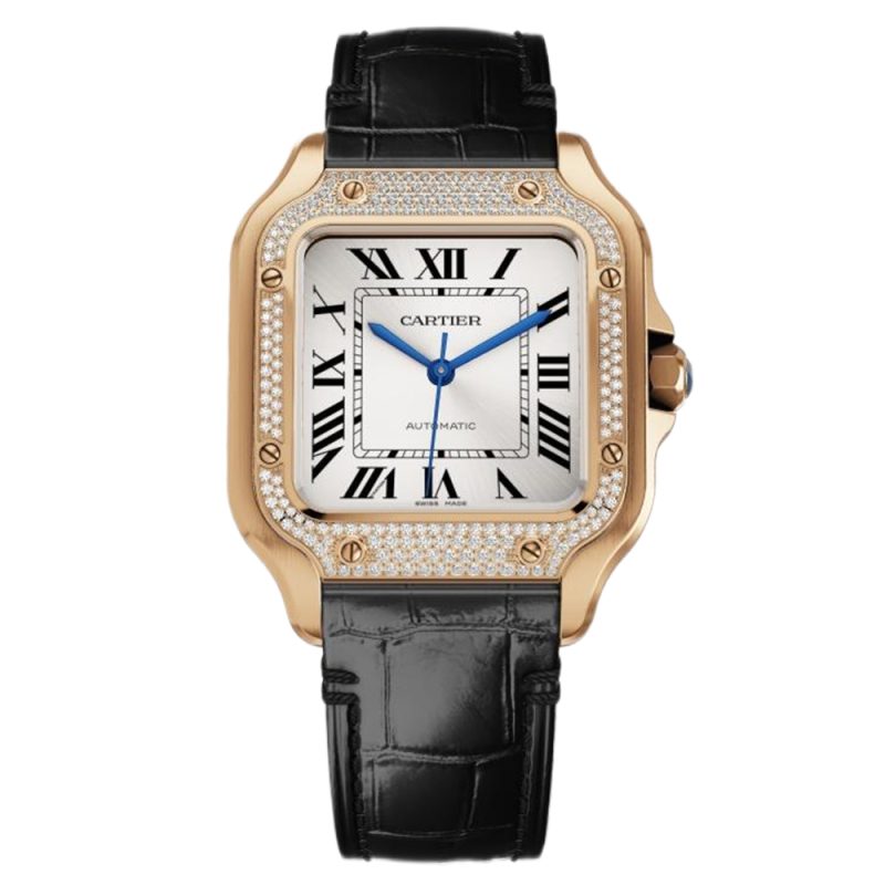 Cartier Santos Medium With Diamond 7