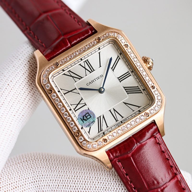 Cartier Santos Large/Small Quartz 4